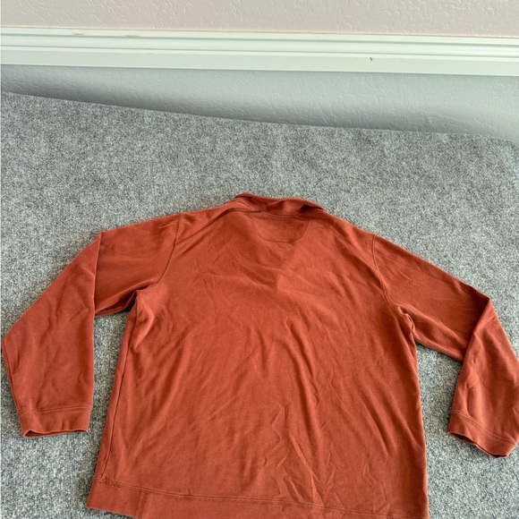 Tommy Bahama 1/4 Zip Pullover Shirt Long Sleeve Pima Cotton Men’s SZ XL Orange - Picture 6 of 12